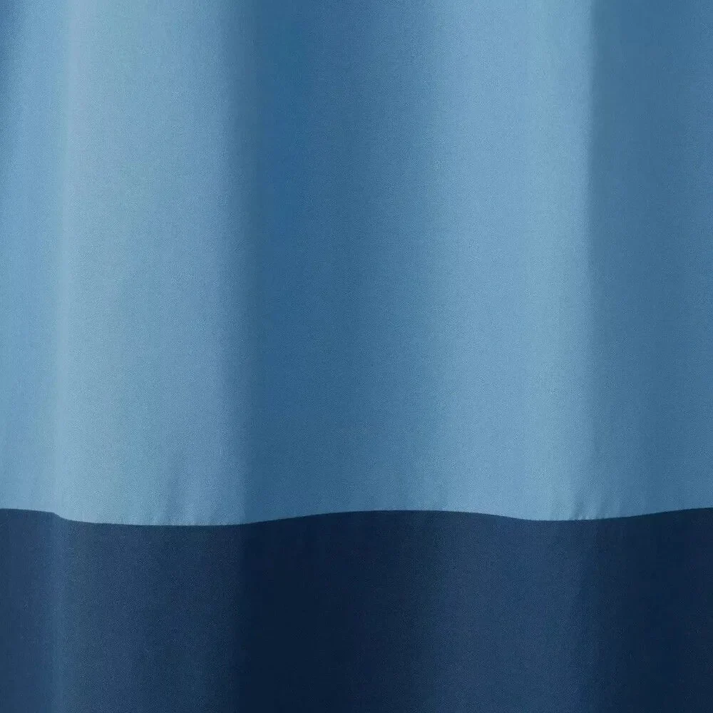 Pillowfort Blue Tonal Blackout Kids Window Curtain Panel 42x84 New